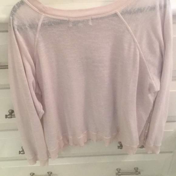 Wildfox sweatshirt romper pink size M - Picture 5 of 7